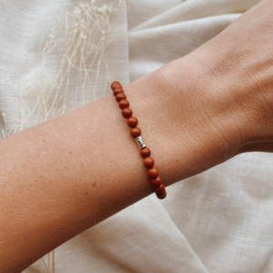 Red Jasper bracelet | Strength and fighting spirit