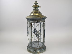 Laterne 21, H56xD24cm, antik
