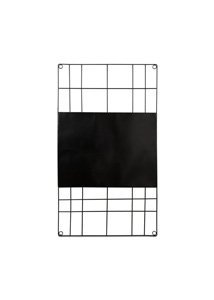 Memo Board Magnetic Wire Black 60x105cm