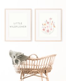 Wildflowers poster, wildflowers bouquet print, floral nursery print, botanical poster, flower poster, floral nursery print, wildflowers print, floral nursery poster