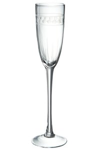 J-Line Champagnerglas Bolpatroon - Glas