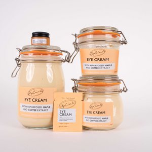 Eye Cream with Cucumber, Hyaluronic Acid + Coffee - 250ml bulk