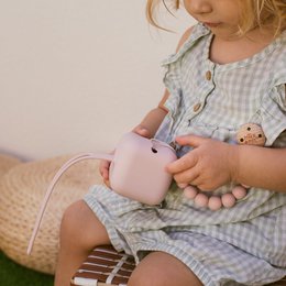 Siliconen dummy houder- olijfgroen