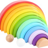 Wooden building blocks rainbow XL | Building blocks | Wooden toys