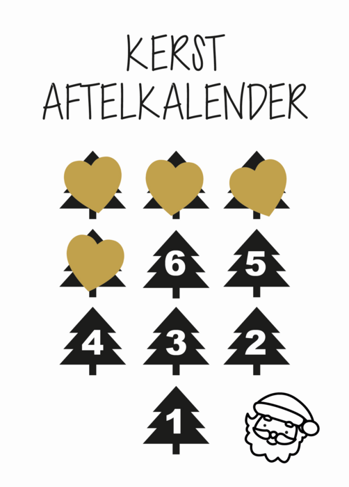 Aftelkalender Kerst