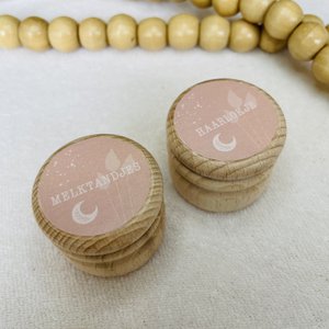 Storage box Pink - Baby teeth & locks of hair