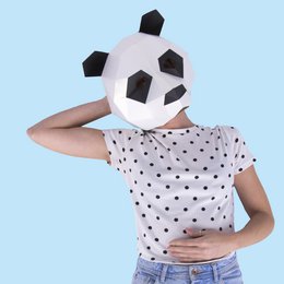 ENSEMBLE MASQUE LION PANDA RACCOON HF