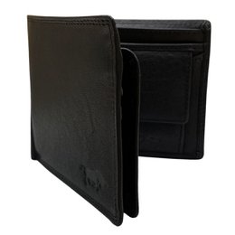 Arrigo - Pung Mænd - Brunt og Sort Læder - Billfold Model - Pung