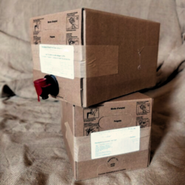 100% Local Organic Virgin Sunflower Oil, 5L, vegetable oil in cardboard packaging