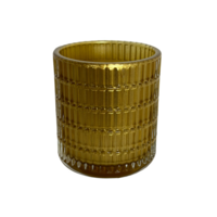 Tealight holder - Candle holder - Gold