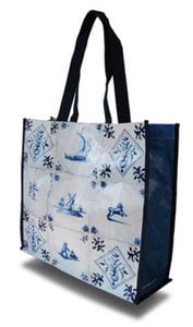 Shopper W, Delft Blue Tiles