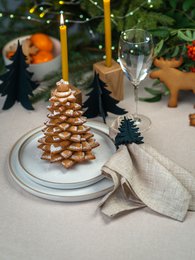 Ronds de serviette de Noël ARBRE DE NOEL