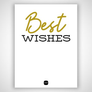 Artikolo - Best Wishes | Gold