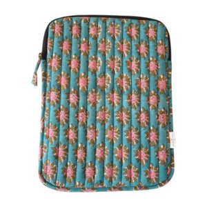 “Indi” printed cotton computer cover