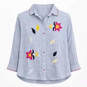 HS Blouse - In 3 Kleuren - Handmade Star