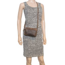 Schultertasche - Gürteltasche - Clutch aus schwarzem Büffelleder - 3 Farben Leder