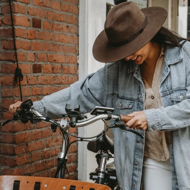 Tlaquepaque · Brown fedora felt hat
