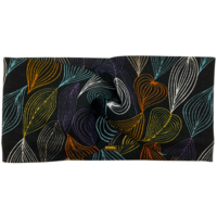 Stirnband Blätter Ponte Jersey