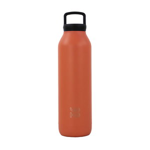 GESOLEERDE FLES 500 ML MET RODE INFUSER