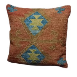Housse de coussin Kilim en ficelle de laine