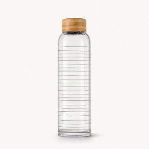 Glass drinking bottle - “Lineup” 0.6l by BELAMY