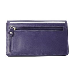 Cartera Mujer Piel Vaqueta - RFID Antideslizante - Cartera Mujer Ideal