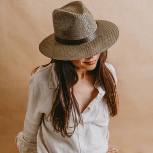 Veracruz · Green panama style hat
