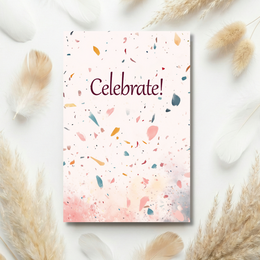  Christmas card with birds in a snowy, starry night scene. Includes text "joyeux noël" (Merry Christmas in French).