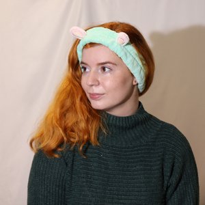 Make-up-Stirnbänder – Herzen und Ohren (sortiert)