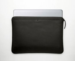 Custodia per computer in pelle - Porta documenti in pelle