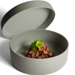 NE & NO® Silicone Food Bowl met deksel - 3 op 1 voor honden en katten