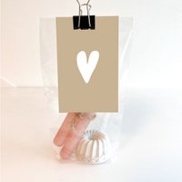 Gift bag candlestick - Heart camel