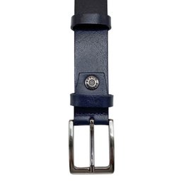 Ceinture en cuir - 3 cm de large - Ceinture Homme Cuir - Ceinture Femme Cuir Véritable