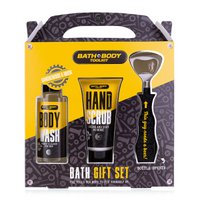 Gift set for men BATH + BODY TOOLKIT with bottle opener