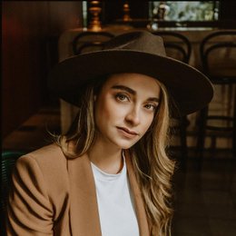 Tlaquepaque · Brown fedora felt hat