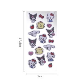 Planche de 18 Stickers Hello Kitty & Friends