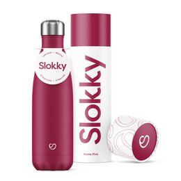 Slokky Matte Pink Bottle - 500ml