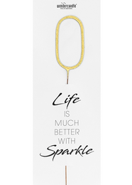 GIANT Sortiment 144 Wondercandle® Giant Life is much better with sparkle 498