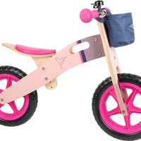 Balance bike Pink Hummingbird | Wheels | Wooden toys