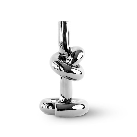 KNOTTED CANDLEHOLDER
