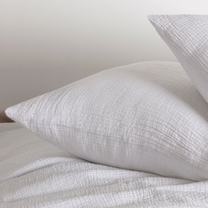 Crinkly - Katoenen mousseline - Tetra - Wit