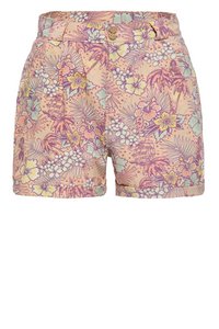 Shorts mit hawaiianischem All-Over-Muster
