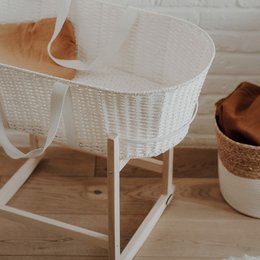 Moset kurvstativ -RockingBaby Stand naturlig