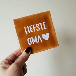 Fliese - liebe Oma
