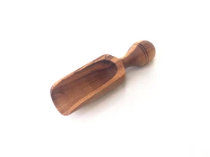 Salzschaufel 14 cm aus Olivenholz