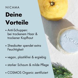 NICAMA - Champú Sólido - Té Verde Salvia (COSMOS) Copia