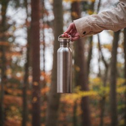 Trinkflaschen aus Edelstahl | mit oder ohne Isolierung | 3 Größen