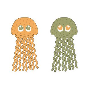 SunnyLife - Kinder Swimtime Water Sprayer Inktvis Set von 2 Teilen - grün