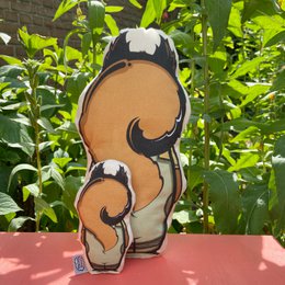 Umweltfreundliches Eichhörnchen-Kuscheltier