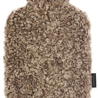 Warm water bottle sheepskin_Sahara